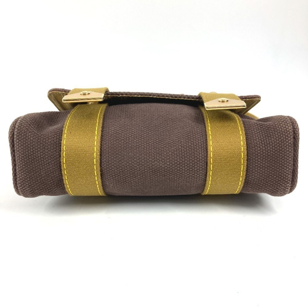 LOUIS VUITTON Brown Canvas Pochette Shoulder Bag - Picture 5 of 16